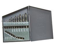 Norseman Viking Drill and Tool by 58650 SP-11M Type 643-UB135 Degree Split Point Magnum Super Premium Jobber Drill Bit Set (11 Piece)