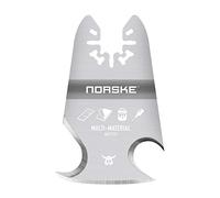 Norske Tools NOTP237 Oscillating Multi Tool Accessory Blade Universal Fit 3-in-1 Rigid Scraper & Knives