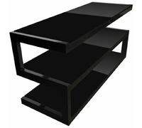 Norstone 1100mm Esse 3 Shelf AV - Black