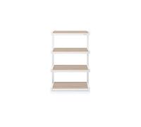 Norstone Esse Hi-Fi White and Oak - Hifi Cabinet