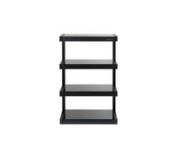 Norstone Esse HiFi 4 Shelf Hi-Fi Rack, Satin Black