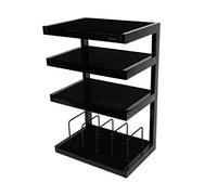 Norstone Esse HiFi Vinyl Stand - Black / Black