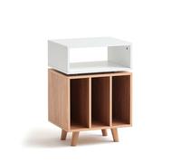Norstone Stockholm 700 Vinyl Cabinet White/Clear Oak