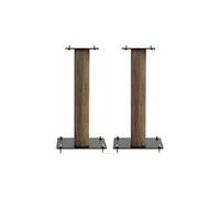 Norstone Stylum 1 Speaker Stand Stable Metal Holds up to 50 kg (50 cm), Oak (Decor))