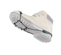 Nortec Easy Crampons, Made in Italy, Practical and Lightweight for Casual Use, Micro Crampons with Case (Grey, M)