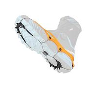 Nortec Trail Crampons 2.4 Made in Italy for Winter Trail Races Winter Race on Ice and Snow, Minimal Micro Crampons with Orange Case (Orange, XL)