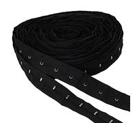 Nortexx Hook and Eye Tape, Black, 25mm x 10m