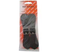 Nortexx Kilt Strap - Pair of 1 Brown Leather Kilt Straps with Buckles for Kilt Adjustment and Replacement