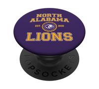 North Alabama Lions | Official NCAA University | NAFPUNAL02 PopSockets Adhesive PopGrip