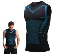 North Alpine NorthPower Mens Sleeveless Compression top,Boost Your Confidence; Comfortable, Breathable