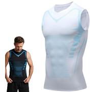 North Alpine NorthPower Mens Sleeveless Compression top,Boost Your Confidence; Comfortable, Breathable