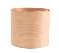 North American Cherry Wood Vertical Grain Solid Wood Veneer - 2.5x0.14m (98x5.1 inches), 0.5mm Thick - Ideal for DIY Home Decor, Furniture Refacing, Speaker Decoration, Car Interior and More
