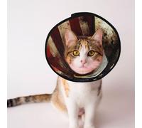 North American Eagle Soft Dog Cone Collar, Depets Adjustable Recovery Pet Cone E-Collar for Cats Kittens Rabbits, Comfy Elizabethan Collar