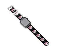 North And South Korean Flags Funny Silicone Watch Band 38mm/40mm