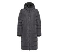 NORTH BEND NBAmalie Women's Quilted Coat, Puffer Coat, Warm, Breathable, Windproof, Water-Repellent Membrane Coated, Waterproof, 8000 Zip Pockets, Phantom (1016), 14