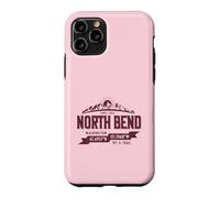 North Bend Washington Mountain Trail Coordinates Souvenir Case for iPhone 11 Pro