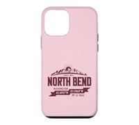 North Bend Washington Mountain Trail Coordinates Souvenir Case for iPhone 12 mini