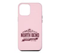 North Bend Washington Mountain Trail Coordinates Souvenir Case for iPhone 12 Pro Max