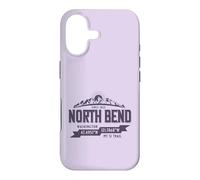 North Bend Washington Mountain Trail Coordinates Souvenir Case for iPhone 17