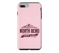 North Bend Washington Mountain Trail Coordinates Souvenir Case for iPhone 7 Plus/8 Plus