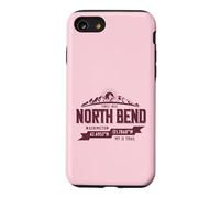 North Bend Washington Mountain Trail Coordinates Souvenir Case for iPhone SE (2020) / 7/8