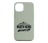 North Bend Washington Mountain Trail Coordinates Vintage Case for iPhone 13