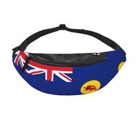 North Borneo Flag Fanny Pack- Waist Bag for Travel Running Hands Free