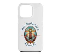 North Brother Island Lighthouse New York Case for iPhone 13 Pro