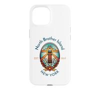 North Brother Island Lighthouse New York Case for iPhone 15