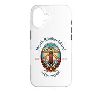 North Brother Island Lighthouse New York Case for iPhone 16