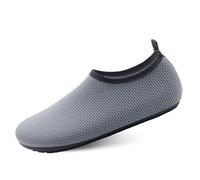 North Bund Men's Water Shoes, Women's Bathing Shoes, Aqua Shoes, Swimming Shoes, Beach Shoes, Barefoot Shoes, Surf Shoes, Size 36-46, 18 Grey, 8/8.5 UK