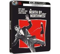 North by Northwest – Blu-ray – 4K Ultra HD Steelbook (1959) – Region Free