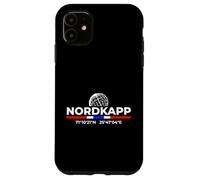 North Cape Norway Coordinates Travel Souvenir Case for iPhone 11