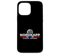 North Cape Norway Coordinates Travel Souvenir Case for iPhone 13 Pro Max