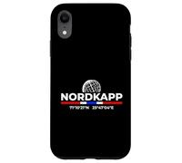 North Cape Norway Coordinates Travel Souvenir Case for iPhone XR