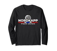 North Cape Norway Coordinates Travel Souvenir Long Sleeve T-Shirt