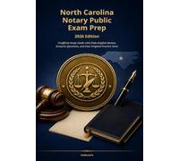 North Carolina Notary Public Exam Prep 2026 Edition: Unofficial Study Guide with Plain-English Review, Scenario Questions, and Four Original Practice Tests