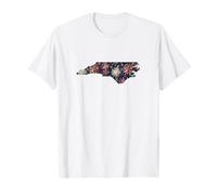 North Carolina Patriotic USA Flag America Men Women Adults T-Shirt