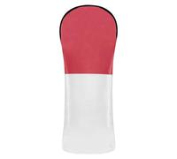 North Carolina State Flag (USA) Golf Head Covers Premium Leather Headcovers with Number Tag for Driver & Fairway Woods