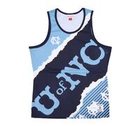 North Carolina Tar Heels Basketball Vest, male, Mitchell & Ness, Training, Multicolor, S, Sport S