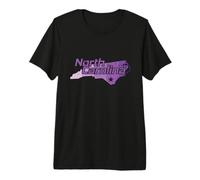North Carolina USA State Map Premium T-Shirt