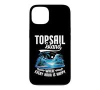 North Carolina Vacay Beach Tourist Happy Topsail Island Case for iPhone 13