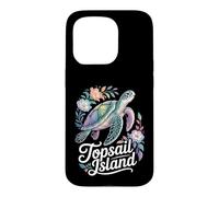 North Carolina Vacay Palm Tree Traveling Topsail Island Case for iPhone 15 Pro