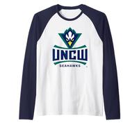 North Carolina Wilmington Seahawks | NCAA UNC | PPNCW010 Raglan Baseball Tee