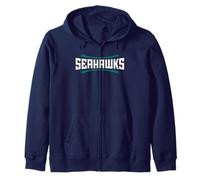 North Carolina Wilmington Seahawks | NCAA UNC | PPNCW038 Zip Hoodie