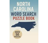 North Carolina Word Search Puzzle Book