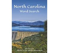 North Carolina Word Search: Word Searches with Easy to Read Print about North Carolina’s cities, landmarks, culture, and more | 6x9 inches, 110 pages ... puzzle fans and North Carolina enthusiasts