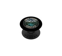North Cascades National Park American Alps Vintage Badge Art PopSockets Adhesive PopGrip