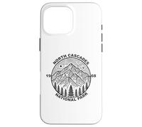 North Cascades National Park, Vintage 1968, Mountain Case for iPhone 16 Pro Max