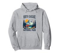 North Cascades National Park Washington Souvenir Pullover Hoodie